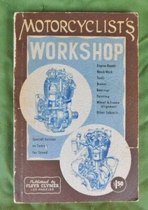 VINTAGE MOTORCYCLISTS WORKSHOP MANUAL BRITISH MOTORCYCLE BOOK NORTON BSA TRIUMPH - Picture 1 of 5