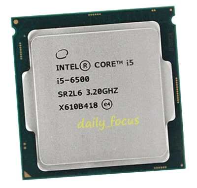 Intel Core i5-6500 3.2 GHz LGA1151 4 Core 4 threads SR2BX CPU Processors 6 MB - Image 1 of 4