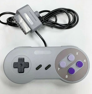 NEW Wired Gamepad Controller for Super Nintendo VIdeo Game Systems SNES gaming - Picture 1 of 1