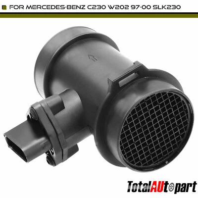Sensor de flujo de masa de aire para Mercedes-Benz W202 R170 C230 97-00 SLK230 98-02 L4 2,3 L Foto 1 de 4
