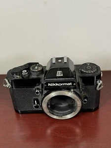 Nikon Nikkormat EL (Kameragehäuse, schwarz für Filmfotografie W7507611 for Parts - Bild 1 von 6