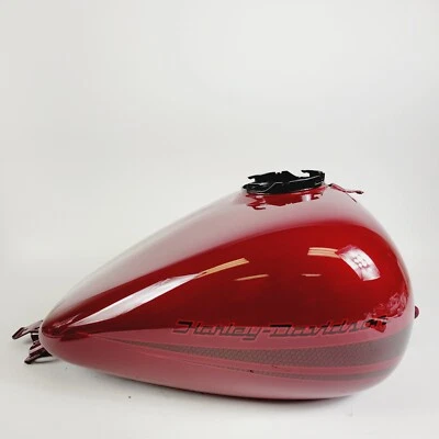 Harley-Davidson 08-23 Street Glide Stiletto rojo tanque de gasolina 6 galones excelente fabricante de equipos originales Foto 1 de 4