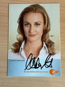 Tarjeta de autógrafo de Katrin Griesser Weges to Happy orig firmada #6747 - Imagen 1 de 1