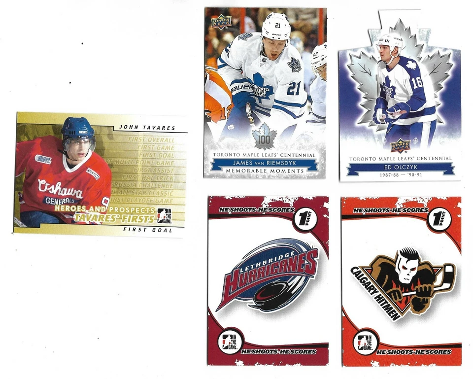 ED OLCZYK 2017 UD TORONTO MAPLE LEAFS CENTENNIAL DIE CUT #78 - Image 1 of 1