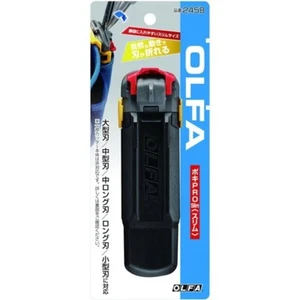 OLFA Safe Blade Folding Machine POKI PRO Slim 245B Cutter Safe Blade Snapper NEW - Picture 1 of 21