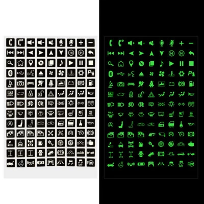 117pcs Motorhome Car Instrument Decals Fuse Box Panel Switch Stickers Labels - Image 1 of 4