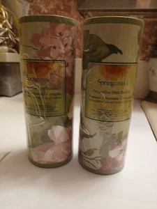 ๐ Spring Maid ANTIQUE ROSE Wall Border 15 Ft Rolls Pre Pasted Lot of 2 #7051107 - Picture 1 of 8
