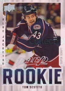 2008-09 Upper Deck MVP Super Script #302 Tom Sestito