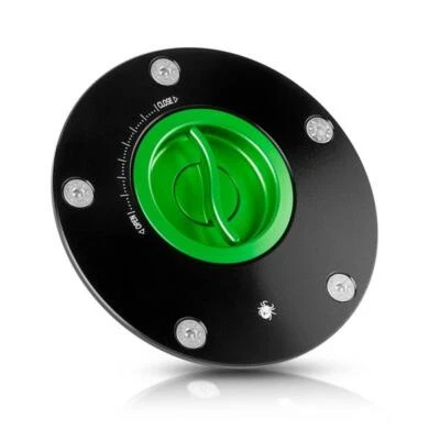 Tapa tanque liberación rápida verde paraxita Kawasaki ZX10R Ninja 2006-2007 Foto 1 de 4