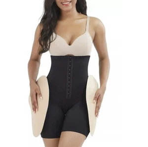 Mejorador de cadera y glúteos para mujer con 2 almohadillas de cadera extraíbles control abdomen prendas moldeadoras - Imagen 1 de 8