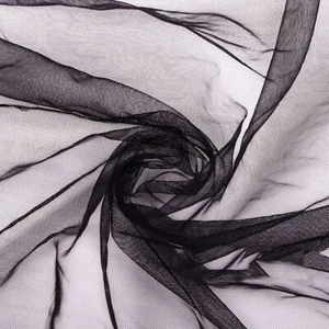 90x155cm Solid Color Nylon Mesh Net Tulle Fabric DIY Sewing Dress Wedding Decor - Picture 1 of 21