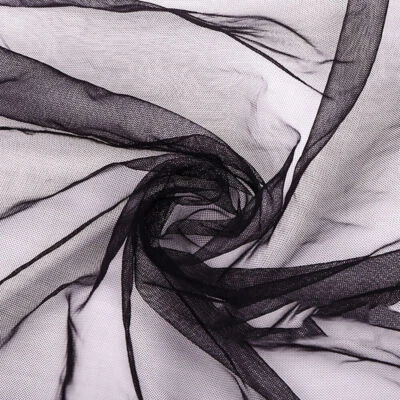 90x155cm Solid Color Nylon Mesh Net Tulle Fabric DIY Sewing Dress Wedding Decor - Image 1 of 4