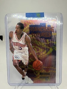 1997-98 Allen Iverson Fleer Franchise Futures #7 Philadelphia 76ers SP - Picture 1 of 2
