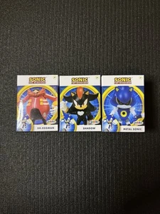 Sonic The Hedgehog (3) Lot METAL SONIC SHADOW DR.EGGMAN 2.5 inch Figure Jakks - Picture 1 of 3