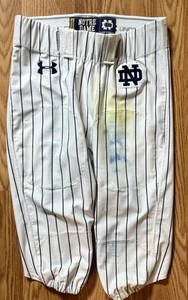Pantaloni gioco Notre Dame Football 2018 Shamrock Series NY squadra emessa Under Armour - Foto 1 di 5