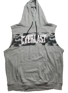 Everlast Grey Hoodie Sleeveless Jumper Size XL - Picture 1 of 6