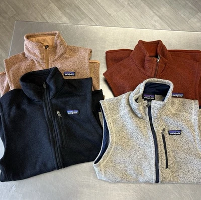 LOT OF 4 Patagonia Better Sweater Fleece Vest 25882 Men’s Small - Image 1 of 4