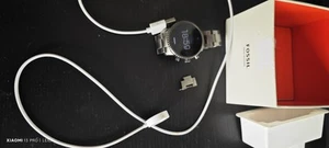 Fossil Herren Smartwatch Q Explorist HR Edelstahl grau - Bild 1 von 5