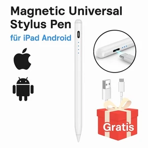 Magnetischer Stylus Pen Stift für iPad 10/9/8/7 ProAir Wiederaufladbar Universal - Bild 1 von 14