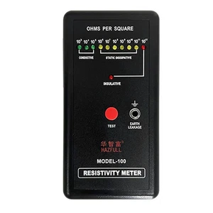 Medidor de Resistencia Electrostática MODELO-100 Probador de Resistencia Superficial Antiestático - Imagen 1 de 11