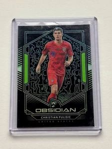 2019-20 Panini Obsidian Electric Etch Green /25 Christian Pulisic #1 - Bild 1 von 3