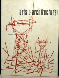 ARTS & ARCHITECTURE MAGAZINE * SEPTEMBER 1949 MARGARET DE PATA JEWLERY - Picture 1 of 2