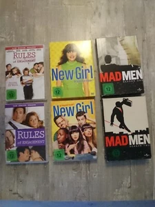 New Girl, Rules of Engagement + Mad Men, je Staffel 1 + 2, alles zusammen - Bild 1 von 2