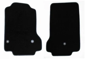 NEW! 1956 - 2019 Corvette  Floor Mats Set of 2 Carpet Pick Black, Red, Tan, Gray - Picture 1 of 13