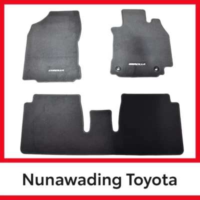 Genuine Toyota Corolla Auto Sedan Carpet Floor Mats Set 12/2013 - 08/2019 - image 1 of 4