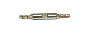 5,13 mm (.202") 4 flautas HSS FBCC corte por inmersión extremo fresadora radio 0,010" MF4401010911 - Imagen 1 de 1