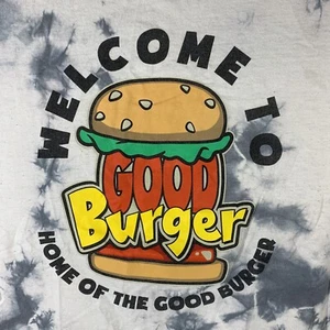 Nickelodeon Welcome To Good Burger Home Of The Good Burger Medium Tie Dye Shirt - Picture 1 of 6