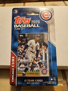 2020 Topps Chicago Cubs Baseball ~ 17-Card Factory Sealed Team Set ~ New!