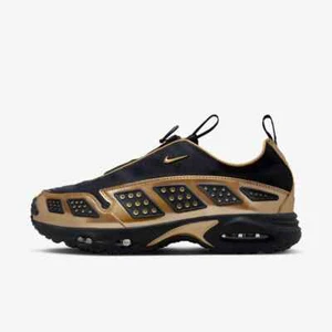 New Nike Women's Air Max SNDR Shoes - Black/ Metallic Gold (HJ4130-002) - Picture 1 of 8