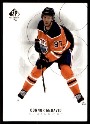 2020-21 SP Authentic Connor McDavid Edmonton Oilers #90 - Image 1 of 2