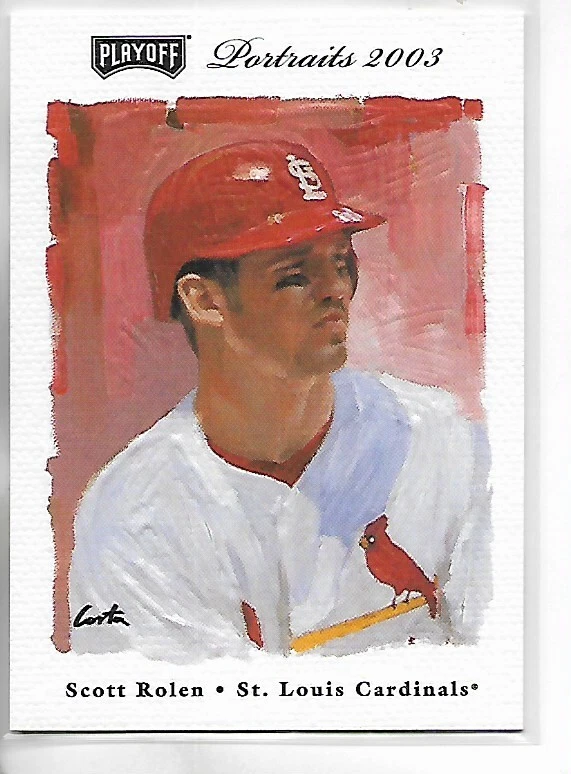 2003 Playoff Portraits Scott Rolen Card #122 - Image 1 of 1
