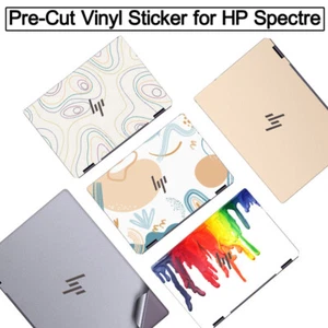 Vorgeschnittene Vinyl Aufkleber Skin Cover Folie für HP Spectre X360 2in1 13 14 15 16 Zoll - Bild 1 von 24