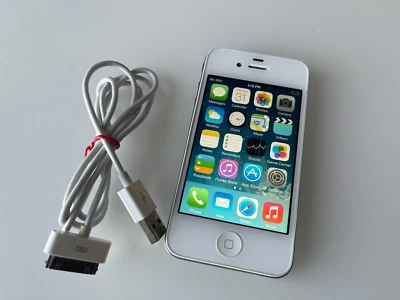 Apple iPhone 4 - 8GB - White (Unlocked) A1349 (CDMA) - Image 1 of 4