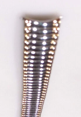 LADIES Timex 12mm Round Ends Two Tone Expansion Watch Band 5.75" (146mm) Long - Image 1 of 4