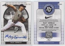2018 Leaf Perfect Game National Showcase Black /50 Riley Cornelio #BA-RC1 Auto