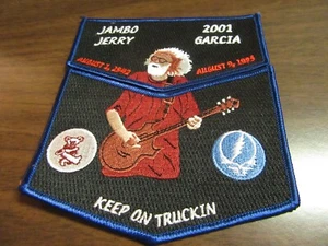 2001 National Jamboree Jerry Garcia Spoof 2 Piece Set NR - Picture 1 of 1