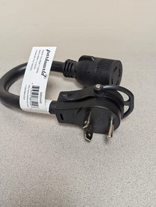 Parkworld 885446 RV Adapter Cord male TT-30P Female L14-30R 30 Amp Dog Bone - Picture 1 of 9