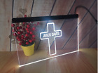 Jesus Saves  Bar Club pub LED Neon Light Sign gift home room decore size 12 x 8