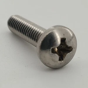 18-8 Stainless Steel Pan Head Phillips Screws 8-32 Thread 3/4 Qty. 500 - Picture 1 of 4
