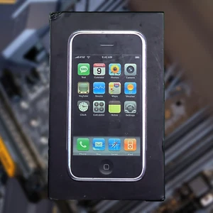 Apple iPhone 2G MA712LL/A 8gb EMPTY BOX ONLY AT&T (No Phone) - Photo 1 sur 8