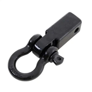 Smittybilt 29312B 3/4" Black Steel Receiver Hitch D-Shackle for 2" Receivers - Picture 1 of 5