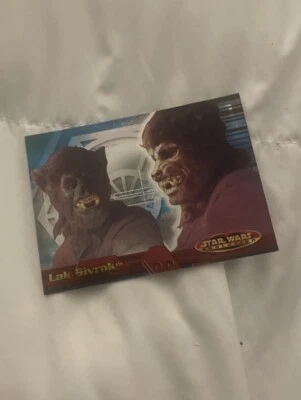 2001 Topps Star Wars: Evolution Lak Sivrak #41 NM - Image 1 of 2