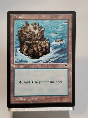 MTG Island Tempest Regular Land Magic - Image 1 of 4