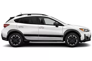Calcomanía a rayas laterales pegatina para vinilo diseño gráfico Subaru Crosstrek 2016-2023 - Imagen 1 de 5