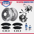 330Mm 2Wd Front Drilled Brake Rotors Pad Kit For Chevy Silverado Gmc Sierra 1500