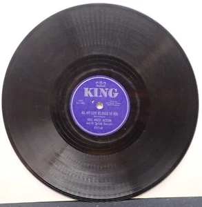 Bull Moose Jackson - All My Love Belongs to You & Three Bones - King 78 RPM 1948 - Foto 1 di 4